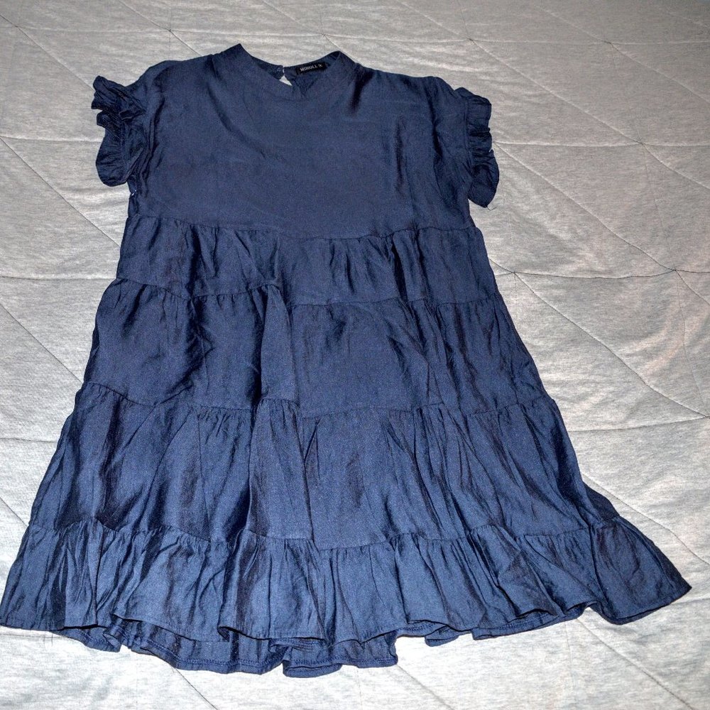 Navy blue dress
